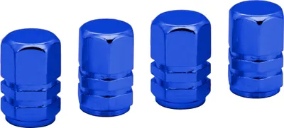 Obrázek produktu pro COMPASS Ozdobné kryty ventilků modré 4ks 32331