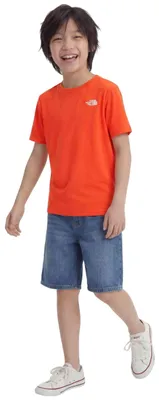 Obrázek produktu pro Tričko The North Face TEEN NEW 24/7 SS TEE Lava Red pro uni