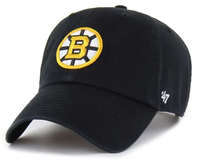 Produktbild von 47 Brand Relaxed Fit Cap - CLEAN UP Boston Bruins schwarz