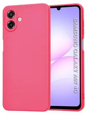 Produktbild von Techsuit – SoftFlex Hülle für Samsung Galaxy A07 4G – heißrosa
