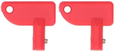 Image de Clés de rechange (lot de 2) pour bateaux, voitures et camions - Rouge