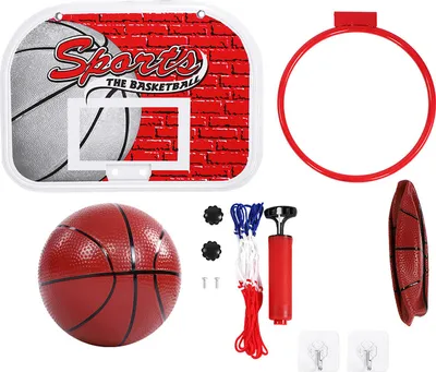 Produktbild von Innenkinder Mini -Basketballsystem Rückenbrett Kittür an der Wand montiertes Kinderspielzeugset (klein)