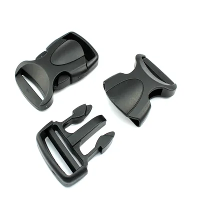 Produktbild von 10 Steckschnallen 26mm grade Kunststoffschnalle Steckverschluss Schnalle