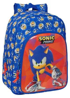 Obrázek produktu pro Školní batoh Sonic Prime Blue 26 x 34 x 11 cm