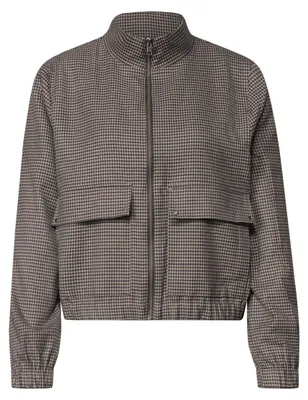 Produktbild von Street One P_Zip Jacket Houndstooth sanded amber 40