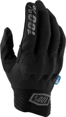Productafbeelding van 100% Cognito Smart Shock handschoenen, zwart - Mountainbike-handschoenen met SmartShock-bescherming...