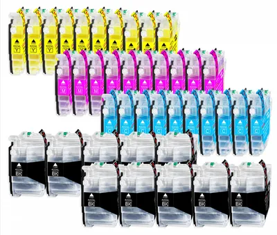 Produktbild von 40er Pack Druckerpatronen 422 422XL kompatibel mit MFC-J5345 J5345DW