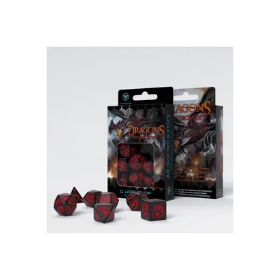 Image de Dés dragon noir/rouge (7)