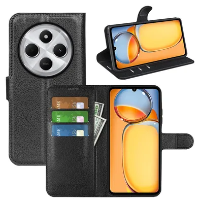 Immagine prodotto di Per Xiaomi Redmi 14C Custodia per cellulare intelligente Nero Custodie Custodia in  Custodia a libro