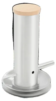 Obrázok produktu pre Generátor studeného dymu, nerezová oceľ, objem 1,7 l, priemer 18,5 cm, tichá prevádzka, ručné zapaľovanie