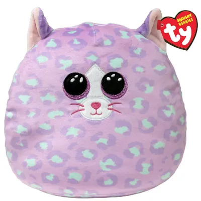 Image de TY Squishy Beanies - Chat Cassidy - 35 cm