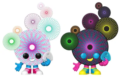 Produktbild von Spirograph POP! Games Vinyl Figuren Spirograph w/Chase 9 cm Sortiment (6)