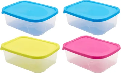 Produktbild von 4x Frischhaltebox Frischhaltedose Brotdose Lunchbox Proviantbox Vorratsdose Box