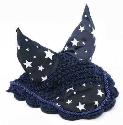 Image de Bonnet bleue étoilée pour hobby horse