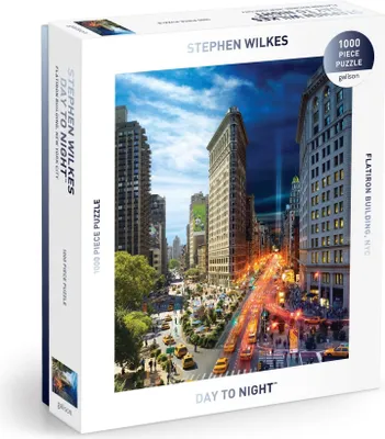 Image de GALISON Puzzle Flatiron Building jour et nuit 1000 pièces