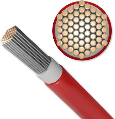 Obrázek produktu pro Qoltec 53852 Solární fotovoltaický kabel | 6mm² | 100m | rot