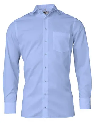 Produktbild von Marvelis - Hemd für Herren Langärmlig LT5153 (46,5cm) (Blau)