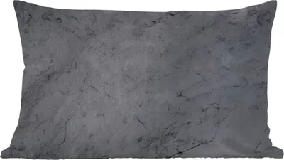 Produktbild von MuchoWow® Zierkissen Sofakissen Wohnzimmer Dekokissen 60x40 cm Grau - Zement - Beton - Industriell - Strukturiert - Kopfkissen - Polster mit Foto