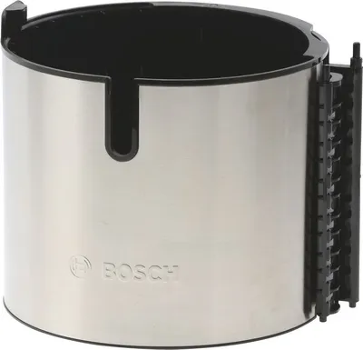 Produktbild von Bosch Siemens Behälter Filtergehäuse mit Schwenkkopf schwarz Edelstahl 00653467 653467