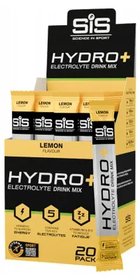 Produktbild von SIS Hydro+ Electrolyte Drink Mix Sticks (20) Lemon - Energie & Ausdauer - Elektrolyte