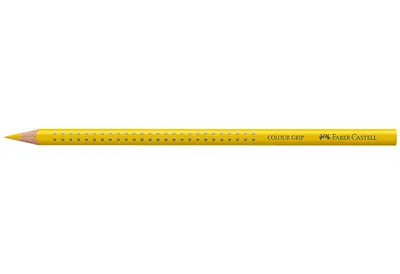 Image de Faber-Castell 112407 Crayon de couleur Colour GRIP jaune cadmium