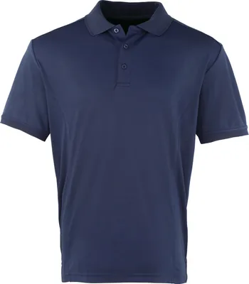 Produktbild von Premier - "Coolchecker" Poloshirt für Herren kurzärmlig RW4401 (2XL) (Marineblau)