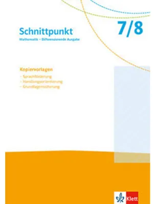 Produktbild von Schnittpunkt Mathematik 7/8. Differenzierende Ausgabe