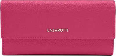 Produktbild von Lazarotti Leder Geldbörse Bologna Leather Wallet With 12 Card Slots Hot Pink