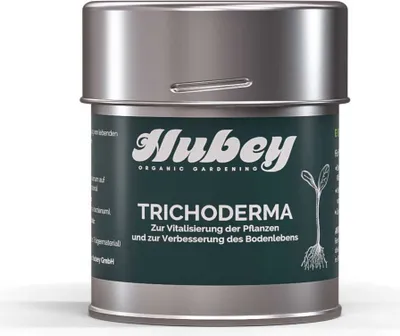 Produktbild von hubey® Trichoderma - Streuer zur Impfung der Wurzeln, Wurzelstimulator, Trichoderma Harzianum Bodenhilfstoff- Erhöht Erträge, Blütenbildung & Wachstum 50g