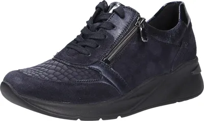 Zdjęcie produktu dla Waldläufer Dilara szerokie buty sznurowane H niebieski