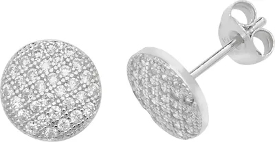 Produktbild von Edle 925 Sterling Silber Damen - Paar Ohrstecker mit Zirkonia - 9mm*9mm; TRS22747
