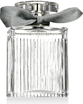 A clear, studio shot of a Chloé Rose Naturelle Eau De Parfum bottle.