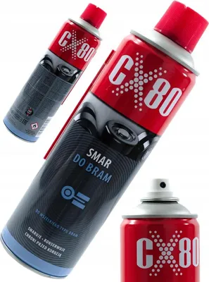 Image de CX-80 Nettoyant liquide multi-usages pour portails, serrures, cadenas, volets, portes coulissantes 500ml (graisse d'entretien pour portails)