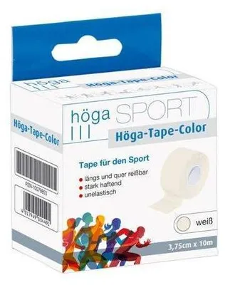 Produktbild von Höga-Tape-Color 3,75cmx10m weiß 1 St