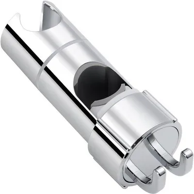 Produktbild von Einstellbare Duschkopfhaltung mit 2 Haken, verchromt, 20-27mm