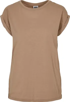 Produktbild von Urban Classics Kurzarm-T-Shirt für Frauen Vlony cappuccino 4XL