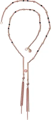 Produktbild von Lange Kette Kira mit kleinen Perlen von collezione alessandro