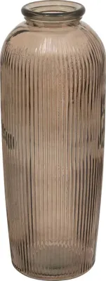 Produktbild von Vase "luz" recyceltes glas braun h72cm  - Atmosphera créateur d'intérieur
