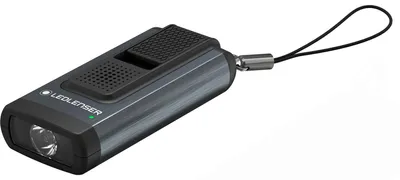 Image de Ledlenser K-Series K6R Safety - Lampe porte-clés - LED - 4 modes - 5000-8000 K - Gris