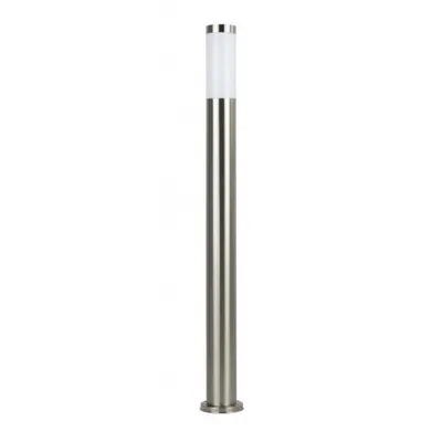 Obrázok produktu pre Vonkajšia záhradná stĺpiková lampa z nehrdzavejúcej ocele 110 cm 1xE27 strieborná IP44 SU-MA Inox ST 022-1100
