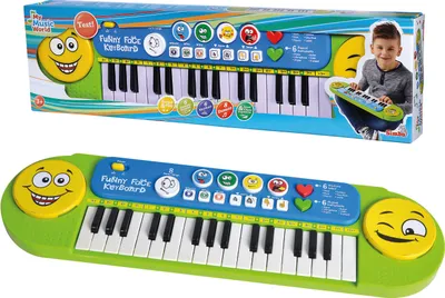 Produktbild von Klávesnica MMW Funny Keyboard - 32 klávesov, 8 demo verzií, pre deti od 3 rokov