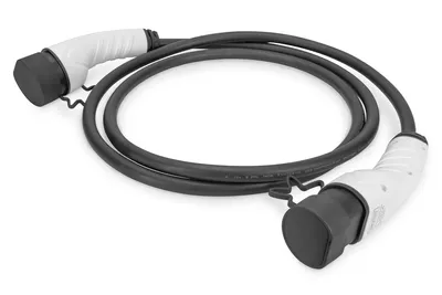 Image de DIGITUS câble de recharge pour voiture, 5 m, type 2 à type 2