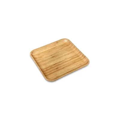 Produktbild von Wilmax Bambus Teller 10x10 cm Natur WL-771017/A