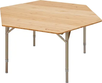 Image de Table de camping KING CAMP Bambou Couleur hexagonale