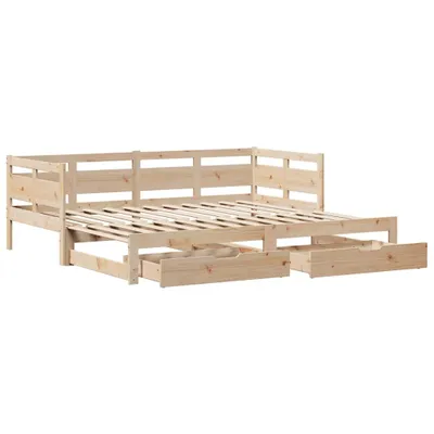 Obrázek produktu pro Válenda s přistýlkou a zásuvkami bez matrace 80x200 cm