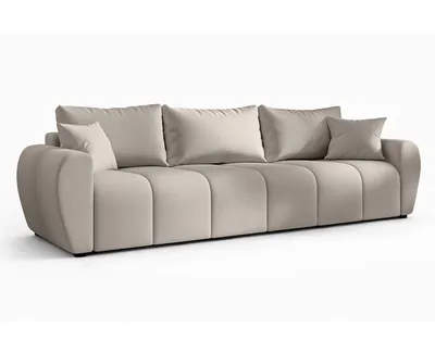 Produktbild von AX LIVING Malatya Big Sofa mit Schlaffunktion Schlafsofa in Beige 246