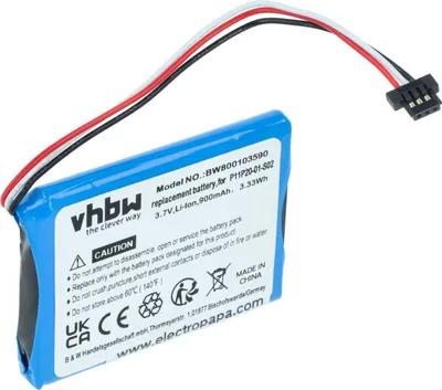Produktbild von vhbw Akku kompatibel mit TomTom Route XL GPS Navigation Navi (900 mAh, 3,7 V, Li-Ion)