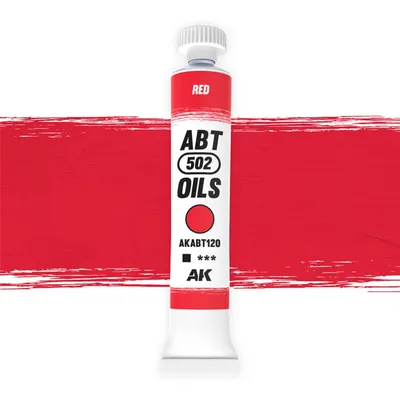 Produktbild von AK Interactive Oil Paints Red