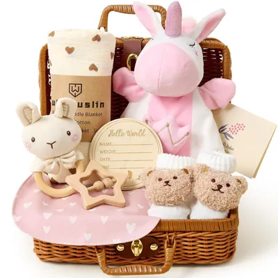 Immagine prodotto di Solidchoice - Set di regali per neonati, adatto a bambine e bambini