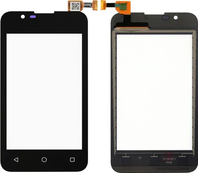 Image de Réparation de la vitre tactile pour Wiko Sunny 2 - Réparation de l'écran LCD - Pièce de rechange noire